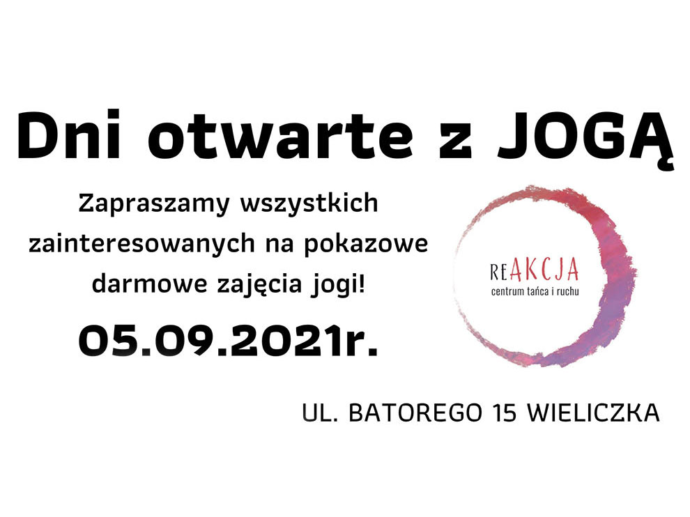 dni otwarte z jogĄ